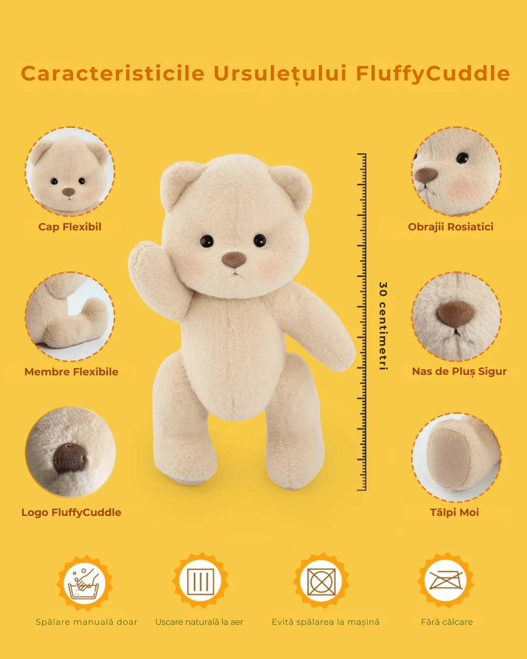 Ursuletii cu hainute - FluffyCuddle -