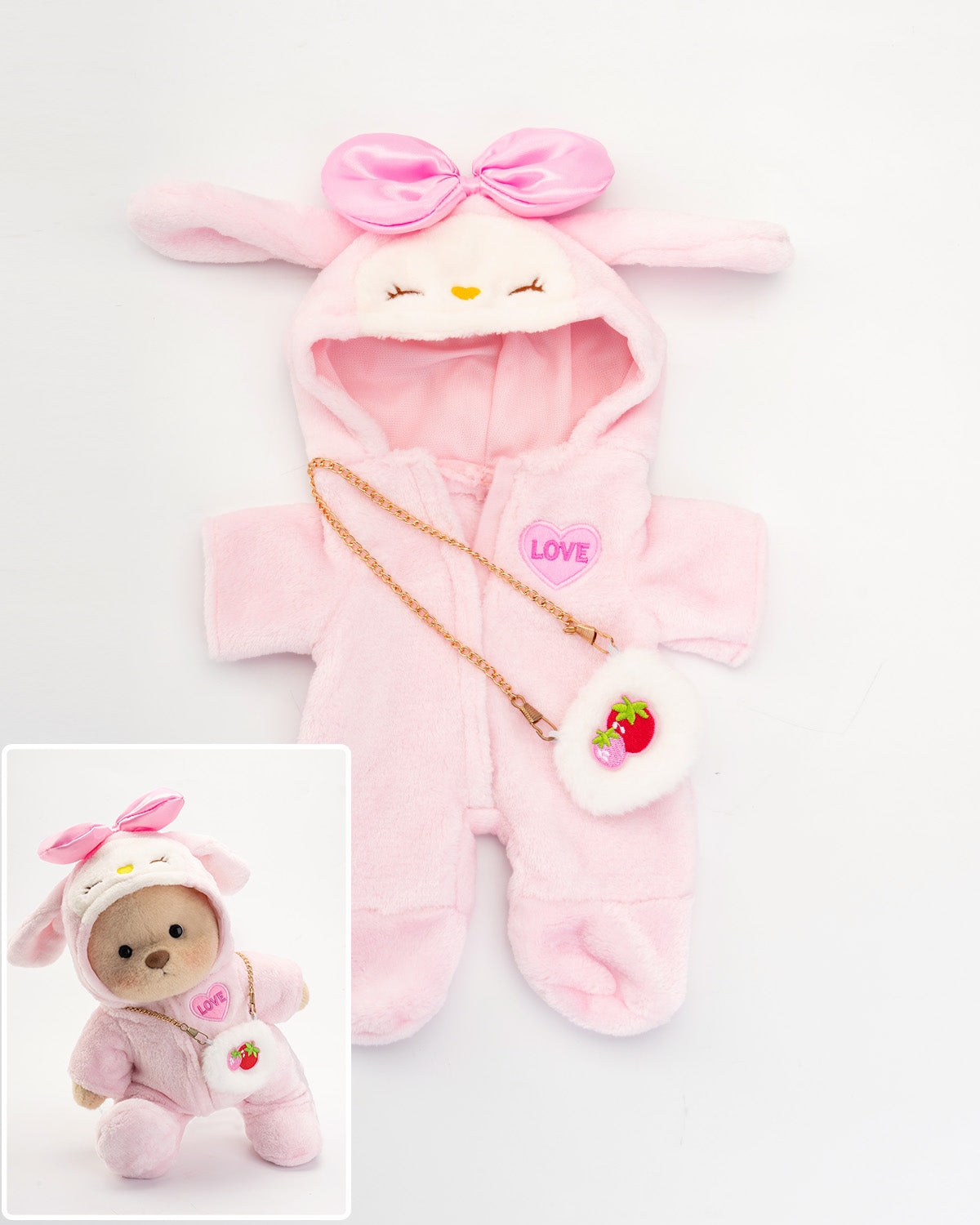 Ursulet Handmade Premium cu Hainute