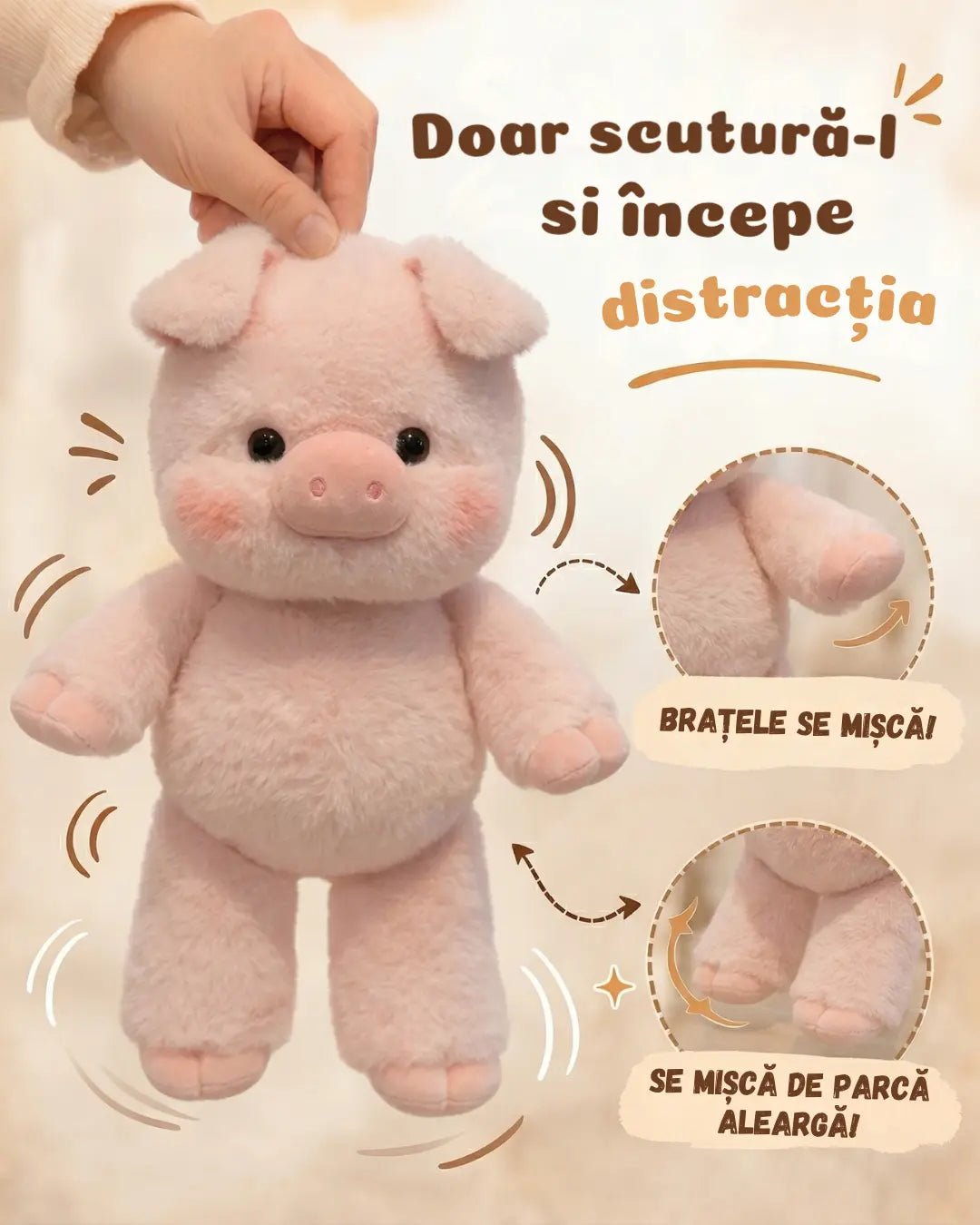 Tiny Runners™ - Prietenii pufoși care aleargă - FluffyCuddle - 