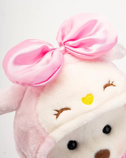 Ursulet Handmade Premium cu Hainute Personalizabile - FluffyCuddle - 