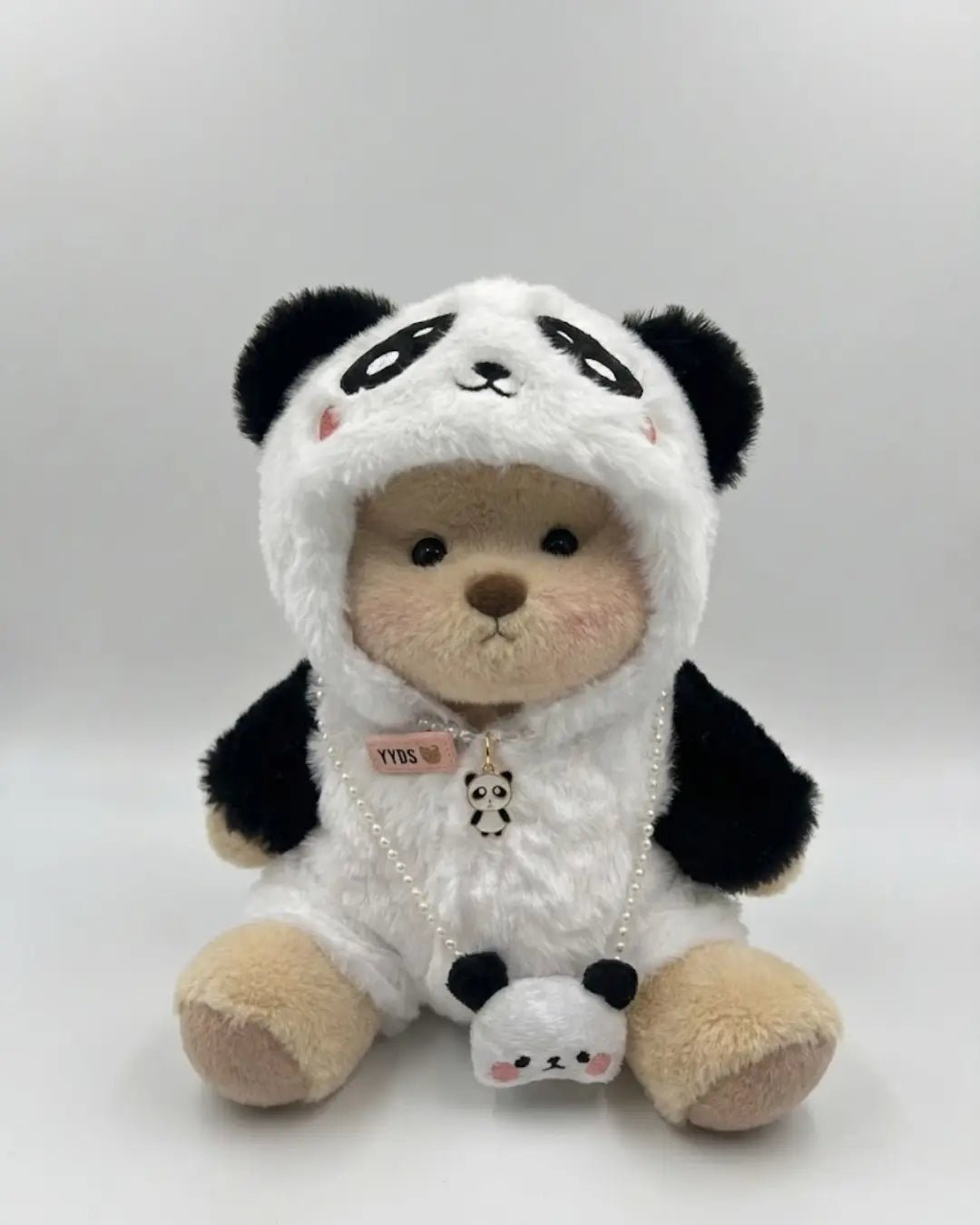 Ursulet Handmade Premium cu Hainute Personalizabile - FluffyCuddle - 